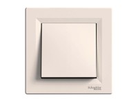 Asfora 101 egypólusú kapcsoló bézs