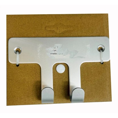 Dupla alumínium horog