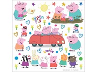 Öntapadós falimatrica Peppa malac 30 cm x 40 cm