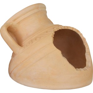 Terrakotta amfora 30 cm x 28 cm x 23 cm