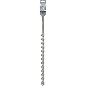 Bosch SDS max-4 fúrókalapács 25 mm betonhoz és falazathoz. Hosszú keményfém fúró optimalizált 4 éllel.
