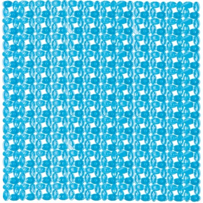 Kleine Wolke Ivy zuhanyszőnyeg 54 cm x 54 cm türkiz