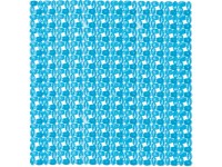 Kleine Wolke Ivy zuhanyszőnyeg 54 cm x 54 cm türkiz