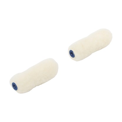 LUX báránybőrhenger, 10 cm, 2 darab