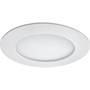 Fehér Briloner LED süllyesztett lámpa 3 darabos készlet, 12 cm átmérő, mennyezetre szerelhető.