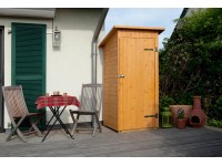 Weka balkon-és teraszszekrény félnyeregtetővel 1-es méret 83 cm x 85 cm