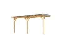 Weka 672 terasztető 3. méret fa Weka 672 terasztető 3. méret fa