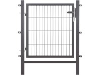 Floraworld egyszárnyú kapu Easy antracit 100 cm x 100 cm