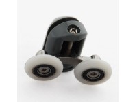 Zuhanyfülke dupla pótgörgő 4 darabos készlet 4-5 mm-es üvegvastagsághoz Zuhanyfülke dupla pótgörgő 4 darabos készlet 4-5 mm-es üvegvastagsághoz