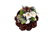 Toboz koszorú 10 cm