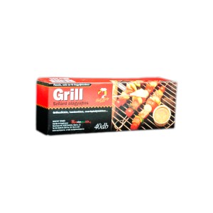 Grillgyújtó csomag, szilárd grillgyújtó grillekhez és tűzrakóhelyekhez.