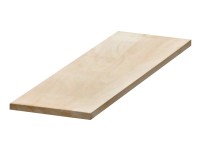 Ragasztott fa 80 cm x 20 cm x 1,8 cm császárfa