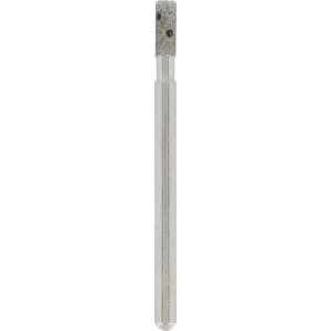 Ezüst Dremel gyémánt üvegfúró 662, érdes heggyel üveg gravírozásához és fúrásához.