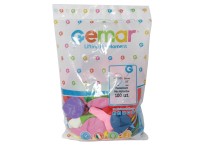 Gemar színes lufi szett 100 darab