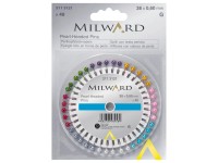 Gyöngyfejű acél gombostű 38 mm x 0,60 mm Gyöngyfejű acél gombostű 38 mm x 0,60 mm