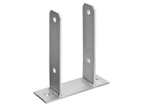 U alakú oszloprögzítő felcsavarozható rozsdamentes acél 200 mm x 71 mm x 60 mm U alakú oszloprögzítő felcsavarozható rozsdamentes acél 200 mm x 71 mm x 60 mm