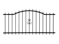 Mira Betét íves méretre alakítható fekete 2 m x 1 m Mira Betét íves méretre alakítható fekete 2 m x 1 m