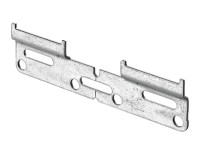 Hettich szekrényfüggesztő sín szerelési anyagokkal, 130 kg, acél, 2 db