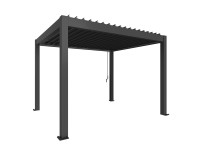 Biohort pergola 255 cm x 312 cm x 367,5 cm sötétszürke-metál Biohort pergola 255 cm x 312 cm x 367,5 cm sötétszürke-metál