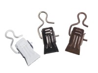 Függönycsipesz ezüst 20 db/csomag