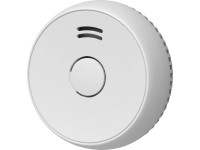 Füstjelző fehér-opál 9 cm átmérő