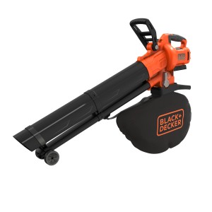 Black+Decker BCBLV36B akkus lombfúvó és szívó gyűjtőzsákkal. Kefe nélküli akkus lombporszívó kertbe és udvarra.