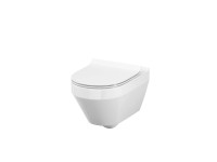 Cersanit fali wc szett Crea ovális wc és ülőke