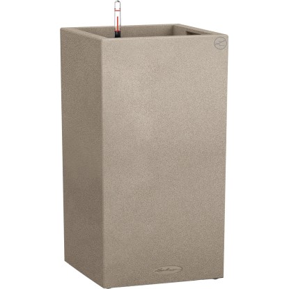 Lechuza Canto Stone 40 high oszlopkaspó homokbézs 40 cm x 40 cm