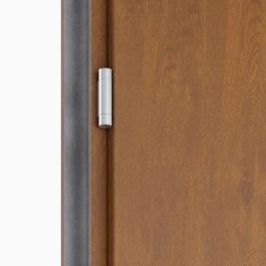 O.K.Doors kültéri fém bejárati ajtó Tytan aranytölgy 97 cm x 207 cm bal