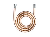 Wenko zuhanytömlő 175 cm műanyag rosegold króm. sárgaréz csatlakozó elemekkel