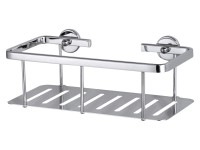 tesa ALUXX zuhanypolc magasfényű krómozott alumínium ragasztós rögzítésű