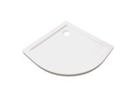 Zeus 90 íves akril zuhanytálca kőhatású felülettel fehér 90 cm x 90 cm x 4 cm Zeus 90 íves akril zuhanytálca kőhatású felülettel fehér 90 cm x 90 cm x 4 cm