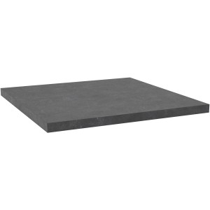 Tecstone Graphite porcelán kerámia teraszlap, 60x60x3 cm. Tartós, sötét burkolólap teraszra és kertbe.