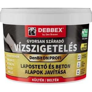 Gyorsan száradó vízszigetelés DenBit DN PROFI