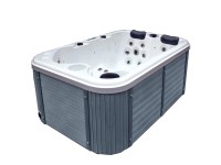 Francisco masszázsmedence 1000 l 22 fúvóka 184 cm x 124 cm x 75 cm