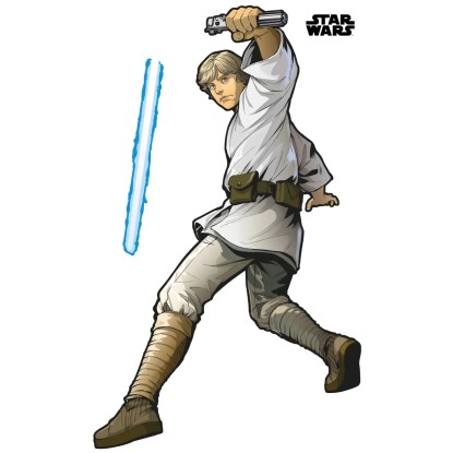 Komar öntapadó nemszőtt fotótapéta Star Wars XXL Luke Skywalker 127 cm x 200 cm