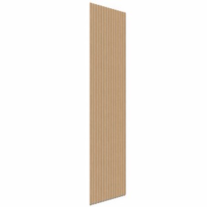 Akusztikus panel, természetes tölgy szürke filcen, falburkolat a jobb hangzásért.