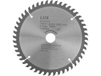 LUX keményfém körfűrészlap, 160 mm x 20 mm, 48 fogas LUX keményfém körfűrészlap, 160 mm x 20 mm, 48 fogas