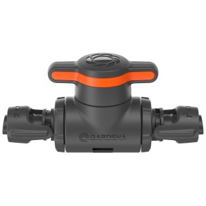 Gardena szabályozó/elzáró szelep Micro-Drip-Systemhez, 13 mm (1/2 hüvelyk).
