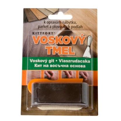 Kittfort Viaszrúd szett wenge színben viaszrúd és spatulya és filc