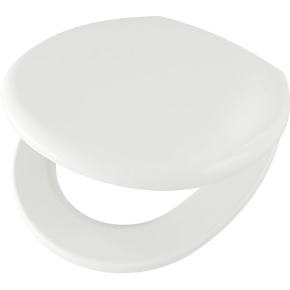 WC-ülőke műanyag Alpinfehér 36 cm x 44 cm