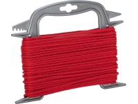 Kötél polipropilén 3 mm átmérő piros Kötél polipropilén 3 mm átmérő piros