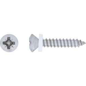Univerzális lencsefejű csavar, 3,9x22 mm, PZ meghajtás, 10 darabos csomag.