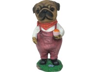 Kutya dekorfigura műgyanta 19 cm x 9 cm x 9 cm Kutya dekorfigura műgyanta 19 cm x 9 cm x 9 cm