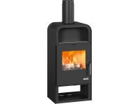 Mahan UNI-1963 4.0 kandallókályha fekete matt 7,0 kW Mahan UNI-1963 4.0 kandallókályha fekete matt 7,0 kW