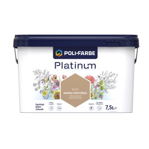 Poli - Farbe Platinum beltéri falfesték diszperziós Barna orchidea BO40 7,5 l