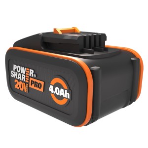 Worx WA3644 Power Share 4 Ah akkumulátor elektromos szerszámokhoz, fekete/narancs.