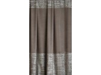 Készfüggöny barna - ezüst sávos ERIC / 03 140 cm x 245 cm Készfüggöny barna - ezüst sávos ERIC / 03 140 cm x 245 cm