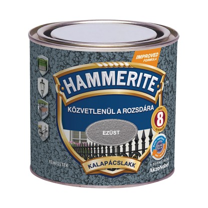 Hammerite fémfesték kalapácslakk ezüstszürke 0,25 l