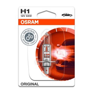 Osram H1 halogén autó fényszóró izzó eredeti minőségben.
